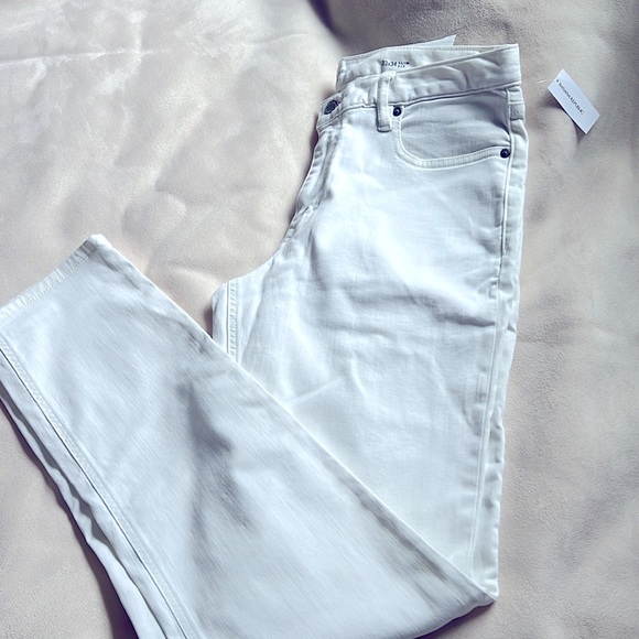 Men’s white Banana Republic jeans 33x34 - Picture 2 of 3